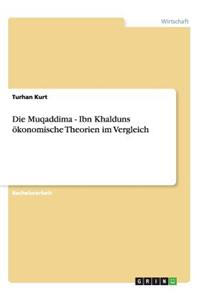 Muqaddima - Ibn Khalduns ökonomische Theorien im Vergleich
