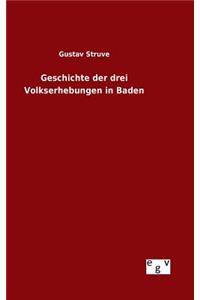 Geschichte der drei Volkserhebungen in Baden