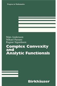 Complex Convexity and Analytic Functionals