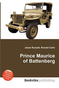 Prince Maurice of Battenberg