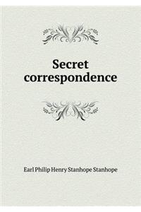 Secret correspondence