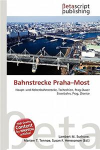 Bahnstrecke Praha-Most