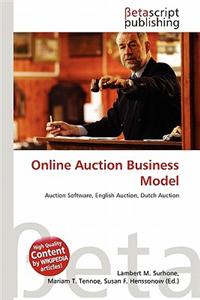 Online Auction Business Model