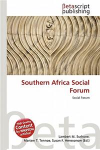 Southern Africa Social Forum