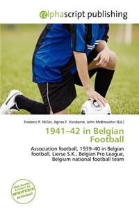 1941-42 in Belgian Football