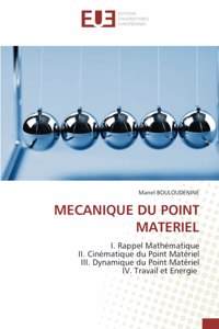 Mecanique Du Point Materiel