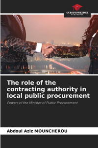 role of the contracting authority in local public procurement
