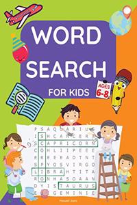 Word Search for Kids Ages 6-8