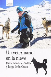 Un veterinario en la nieve