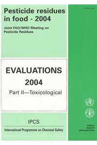 Pesticide Residues in Food