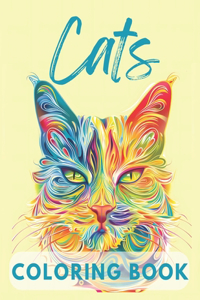 Cats Coloring Book for Adults