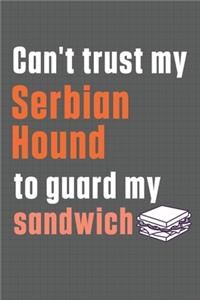 Can't trust my Serbian Hound to guard my sandwich