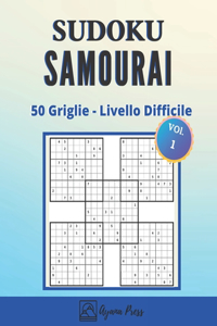 SUDOKU Samurai - 50 Griglie - Livello difficile