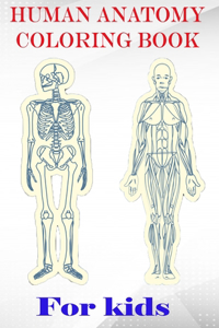 human anatomy coloring book for kids