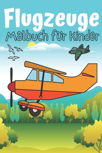 Flugzeuge Malbuch für Kinder