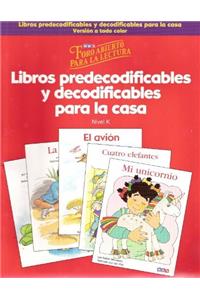 Foro Abierto Para La Lectura: Takehome, Color (Pkg. of 25), Decodable Books, Grade K