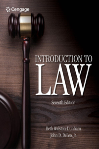 Bundle: Introduction to Law, 7th + Mindtap Paralegal, 1 Term (6 Months) Printed Access Card