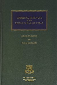 Criminal Defences Hardcover â€“ 19 September 2006
