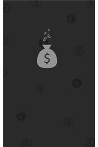 (Gray) Smart Monthly Budget Planner, Blank Lined, Write-in, Undated 3 Year Expense Tracker .