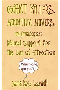 GIANT KILLERS, MOUNTAIN MOVERS, and grasshoppers