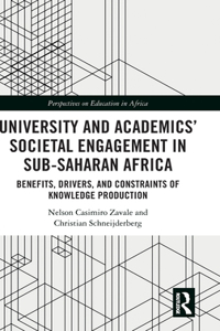 University and Academics’ Societal Engagement in Sub-Saharan Africa