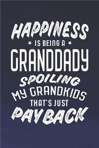 Happiness Is Being A Granddady Spoiling My Grandkids That's Just Payback