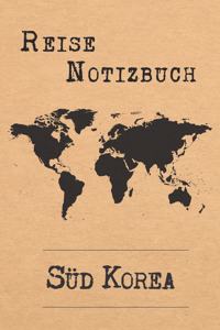 Reise Notizbuch Süd Korea