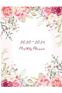2020 - 2024 Monthly Planner