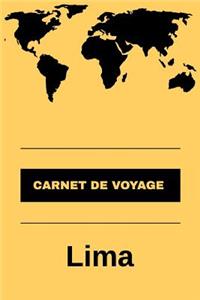 Carnet de voyage Lima