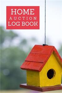 Home Auction Log Book