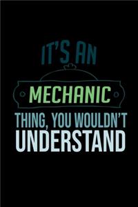 It's a mechanic thing, you wouldn't understand