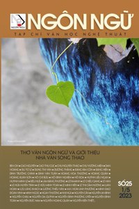 Tạp Chí NGÔN NGỮ Số 25 (1 tháng 5 năm 2023)
