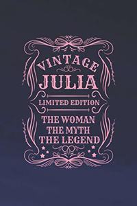 Vintage Julia Limited Edition the Woman the Myth the Legend