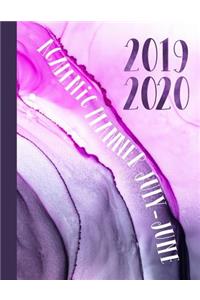 Academic Planner 2019-2020 - July 2019 - June 2020