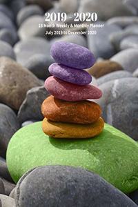 2019 - 2020 18 Month Weekly & Monthly Planner July 2019 to December 2020