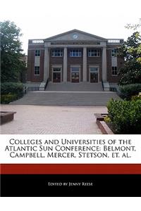 Colleges and Universities of the Atlantic Sun Conference