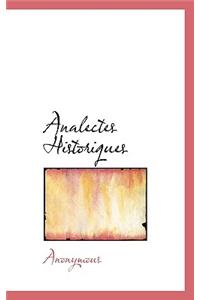 Analectes Historiques