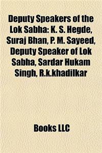Deputy Speakers of the Lok Sabha