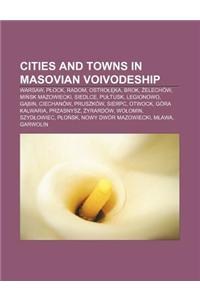 Cities and Towns in Masovian Voivodeship