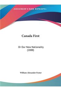 Canada First