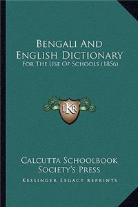 Bengali and English Dictionary