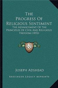 The Progress Of Religious Sentiment