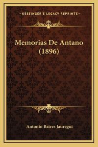 Memorias De Antano (1896)