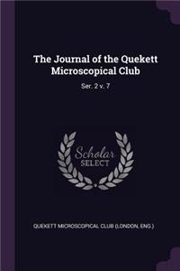 The Journal of the Quekett Microscopical Club