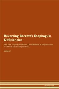 Reversing Barrett's Esophagus