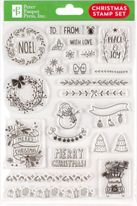 Christmas Clear Stamp Set