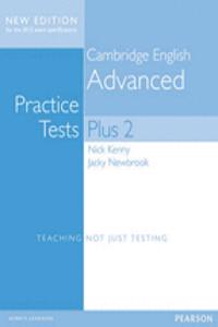 Cambridge Advanced Volume 2 Practice Tests Plus New Edition Students' Book without Key