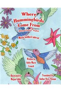 Where Hummingbirds Come From Bilingual Finnish English