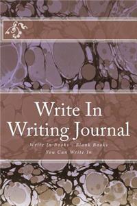 Write In Writing Journal