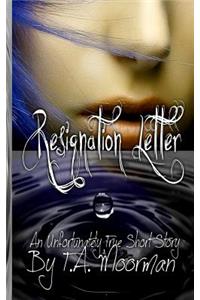 Resignation Letter